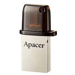 Флеш память Apacer USB 16Gb AH175 Dual OTG black 18235 фото