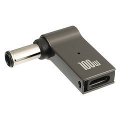 Перехідник для зарядки ноутбука від павербанка USB Type-C на DC 6.5-4.4-1.4 100 W 32340 фото