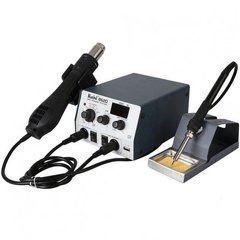 Паяльна станція KAISI 862D+ 750W турбінна (фен 200-480 C та паяльник 200-480 С) USB 5V 1A 33854 фото