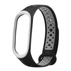 Ремешок Xiaomi для Mi Band 3, Mi Band 4 Sport черный,серый 14074 фото