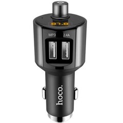 Автомобильное зарядное устройство Hoco E19 2 USB 2.4А + FM модулятор + Bluetooth 15479 фото