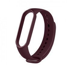 Ремешок Xiaomi для Mi Band 5, Mi Band 6 Бордовый 26628 фото