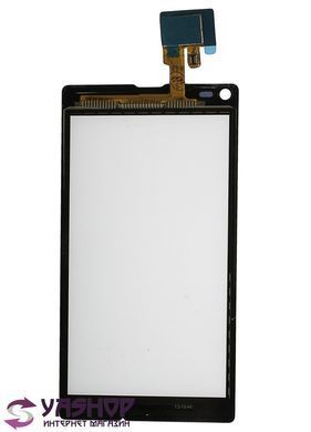 Сенсор (тачскрин) Sony C2104 (S36) Xperia L, C2105 (S36h) Xperia L черный Оригинал Китай 00498 фото