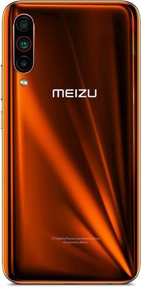 Задня кришка для Meizu 16T, помаранчева, Оригінал Китай 22270 фото