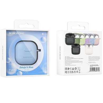 Беспроводные Bluetooth наушники Borofone BW29 голубой 27934 фото