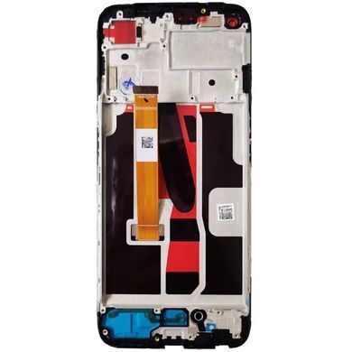 Дисплей для Realme Q3s, Q3t с рамкой черный 30761 фото
