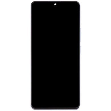 Дисплей для Xiaomi Redmi Note 13 Pro 5G 2312DRA50C, 2312CRAD3C, 2312DRA50G, 2312DRA50I, Poco X6 5G з рамкою фіолетовий TFT, без сканера пальця 30353 фото