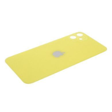 Задняя крышка для Apple iPhone 11, желтая, Оригинал Китай, в комплекте стекло камеры 16161 фото