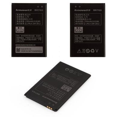 Аккумулятор Lenovo BL214 для Lenovo A208T, A218T, A238T, A269, A269i, A300T, A316, A316i, A318, A369i 1300mAh 03761 фото