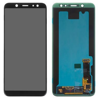 Дисплей для Samsung A600 Galaxy A6 2018 чорний (GH97-21897A) Оригінал 11020 фото