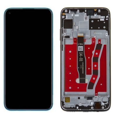 Дисплей для Huawei P20 Lite 2019 JNY-L21A JNY-LX1, Nova 5i, Nova 6 SE, Nova 7i с рамкой синий 22940 фото