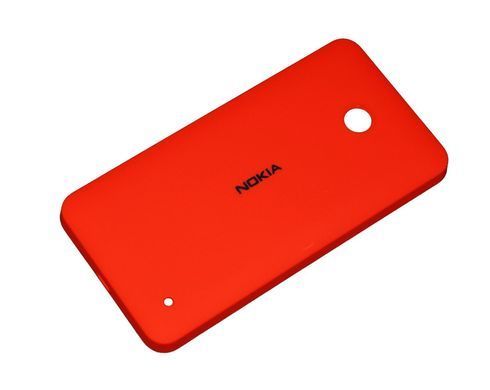 Задня кришка для Microsoft (Nokia) Lumia 630, 635 помаранчева 06415 фото