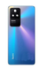 Задняя крышка для Xiaomi Poco F4, Redmi K40S голубая со стеклом камеры 64MP логотип "POCO" 13200 фото
