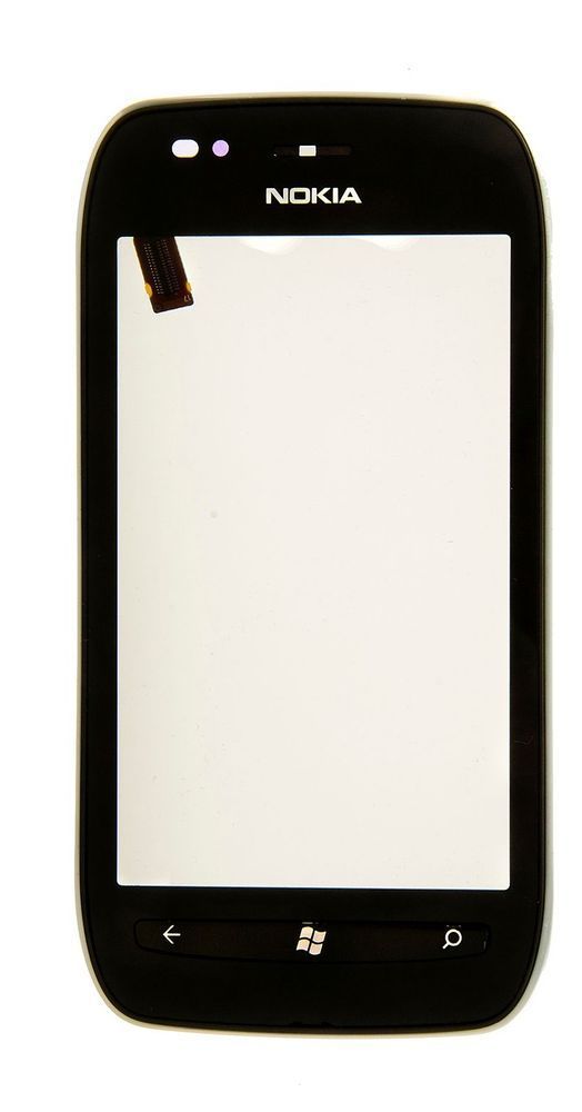 Сенсор (тачскрин) Nokia Lumia 710 и рамкой черный 01657 фото