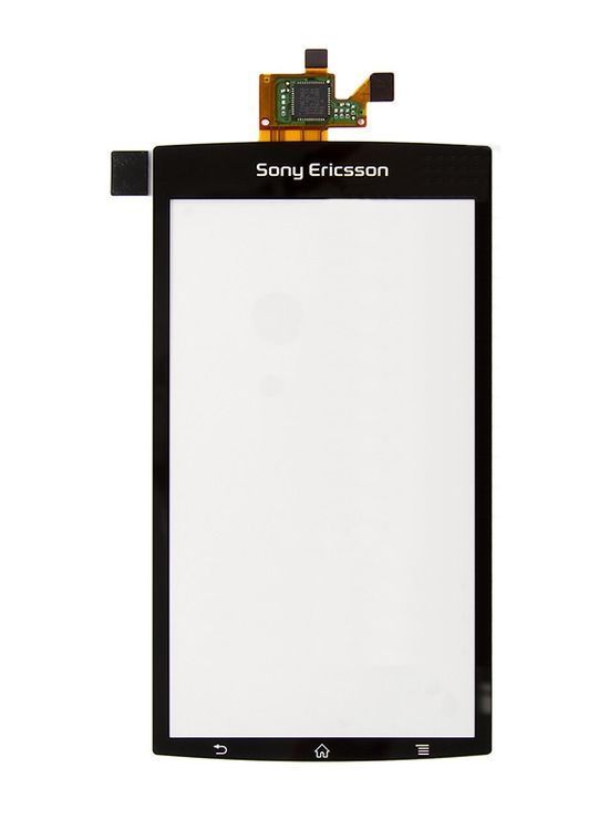 Сенсор (тачскрин) Sony Ericsson LT15i Xperia Arc, LT18i Xperia Arc S, X12 Xperia Arc черный 00548 фото