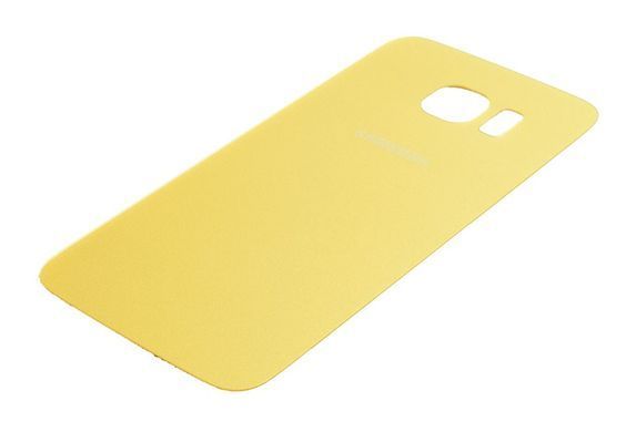 Задняя крышка для Samsung G925F Galaxy S6 EDGE золотистая 03196 фото