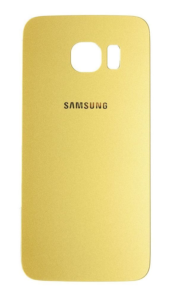 Задня кришка для Samsung G925F Galaxy S6 EDGE золотиста 03196 фото