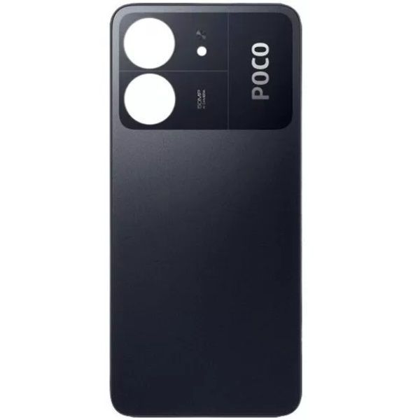 Задня кришка для Xiaomi Poco C65 чорна Оригінал Китай 31939 фото