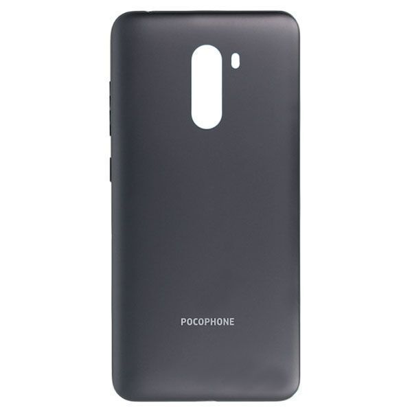 Задня кришка для Xiaomi Pocophone F1 чорна 05278 фото