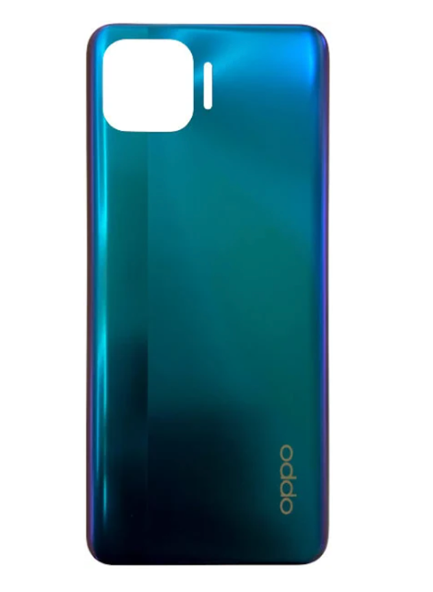 Задняя крышка для Oppo Reno 4 Lite, синяя, Magic Blue, Оригинал Китай 24594 фото