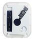 Шлейф для Apple iPhone 7, iPhone 7 Plus, iPhone 8, iPhone 8 Plus універсальний, Bluetouth, з кнопкою меню (Home) і чорною пластиковою накладкою 14867 фото