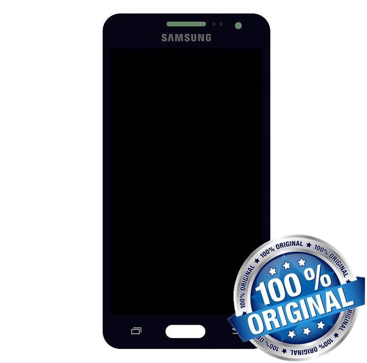 Дисплей для Samsung A300F Galaxy A3, A300FU, A300H черный (GH97-16747B) Оригинал 05508 фото