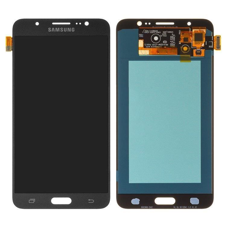 Дисплей для Samsung J710F Galaxy J7 (2016) черный OLED 15836 фото