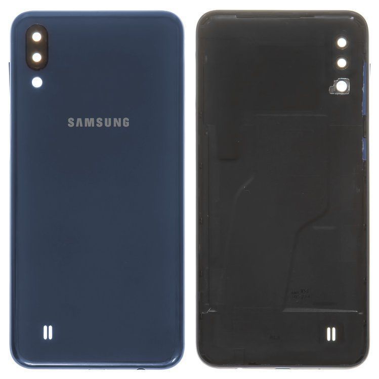 Задняя крышка для Samsung M105 Galaxy M10 (2019) синяя, со стеклом камеры, Оригинал Китай 24618 фото