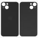 Задняя крышка для Apple iPhone 13 черная, с большим отверстием под камеру 32547 фото