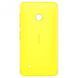Задняя кришка для Microsoft (Nokia) Lumia 530 (RM-1017/RM-1019) желтая 08647 фото