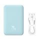 Зовнішній акумулятор (Повербанк) Powerbank Baseus Magnetic Mini Wireless 10000mAh 20W Blue (PPCX030003) 26837 фото 1