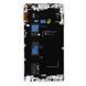 Дисплей для Samsung N915F Galaxy Note Edge з рамкою білий 02415 фото 1
