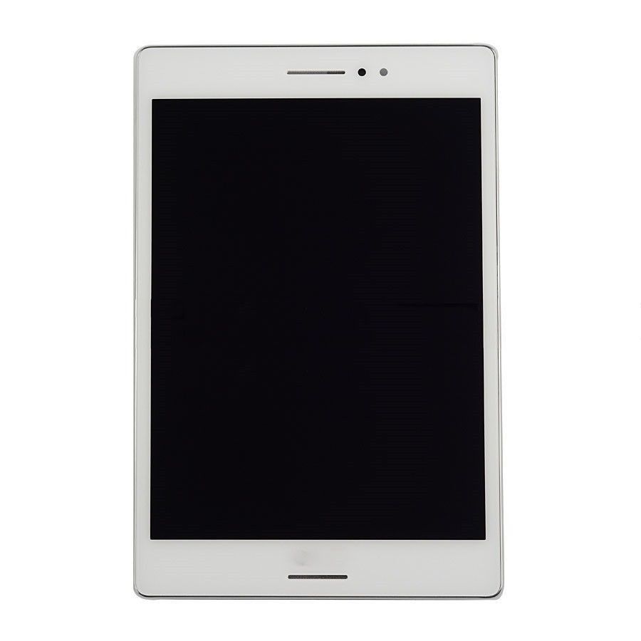 Дисплей для Asus Zenpad S Z580C (P01MA) 8.0" белый и с рамкой серебристого цвета 10041 фото