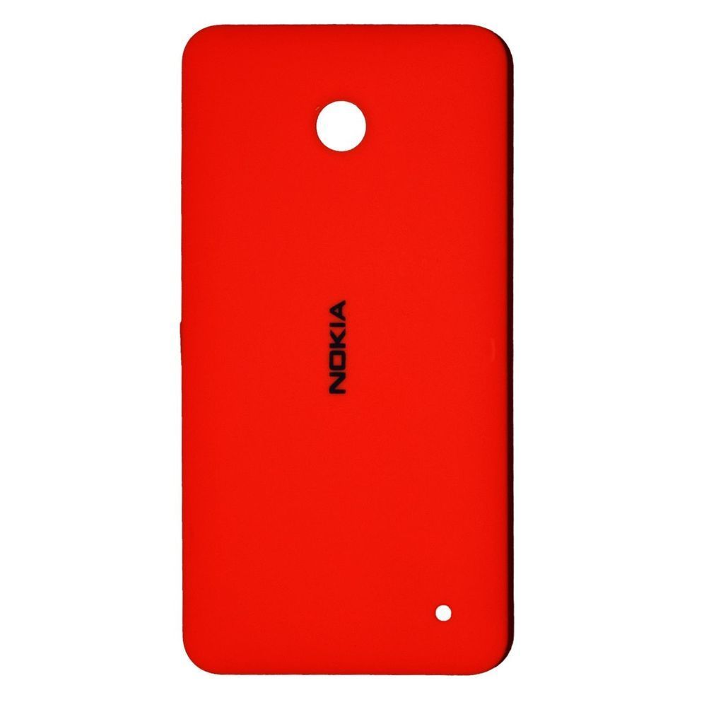 Задняя кришка для Microsoft (Nokia) Lumia 630, 635 оранжевая 06415 фото