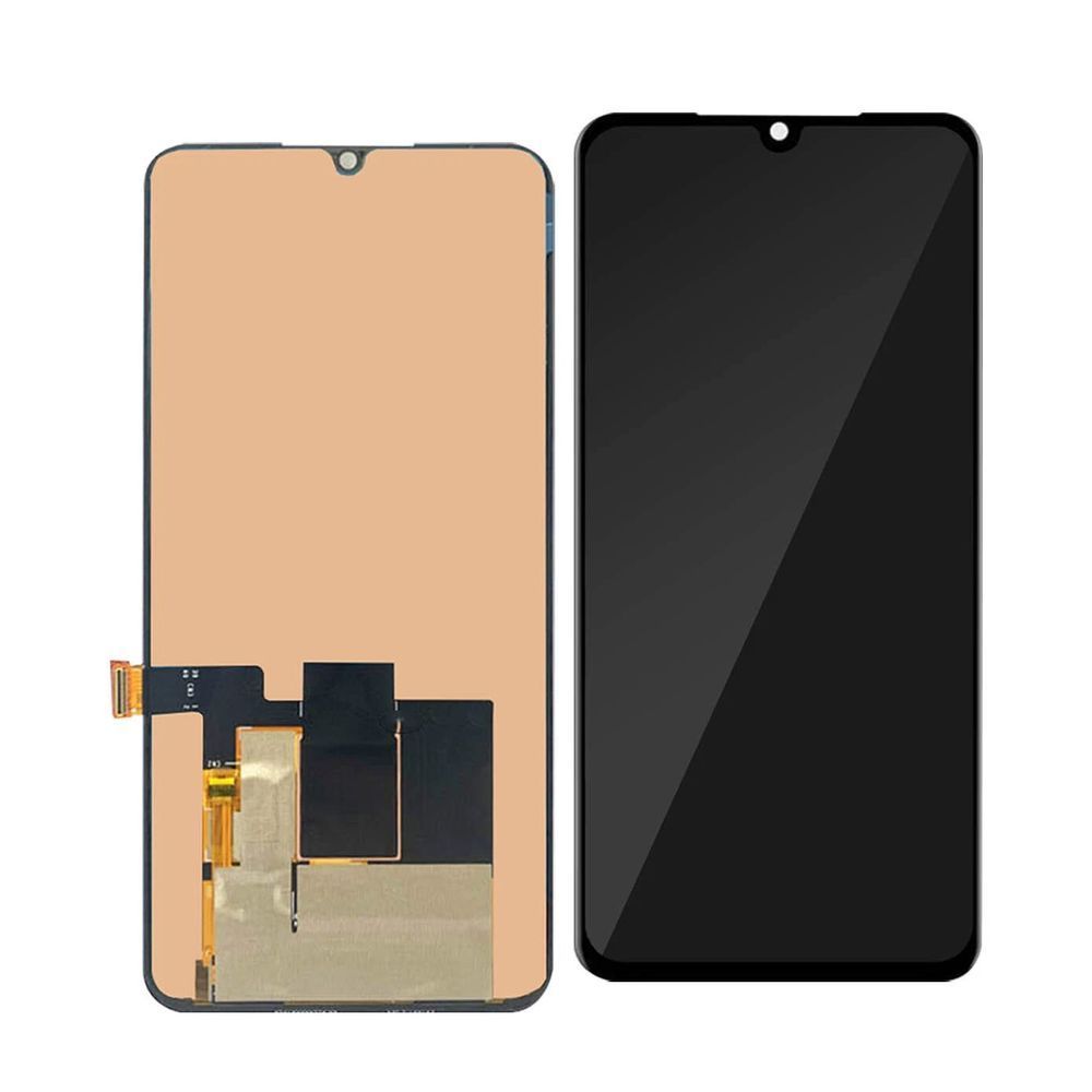 Дисплей для Xiaomi Mi Note 10, Mi Note 10 Lite, Mi Note 10 Pro, Mi CC9 Pro чорний TFT, без сканера відбитка пальця, не закруглений 28498 фото