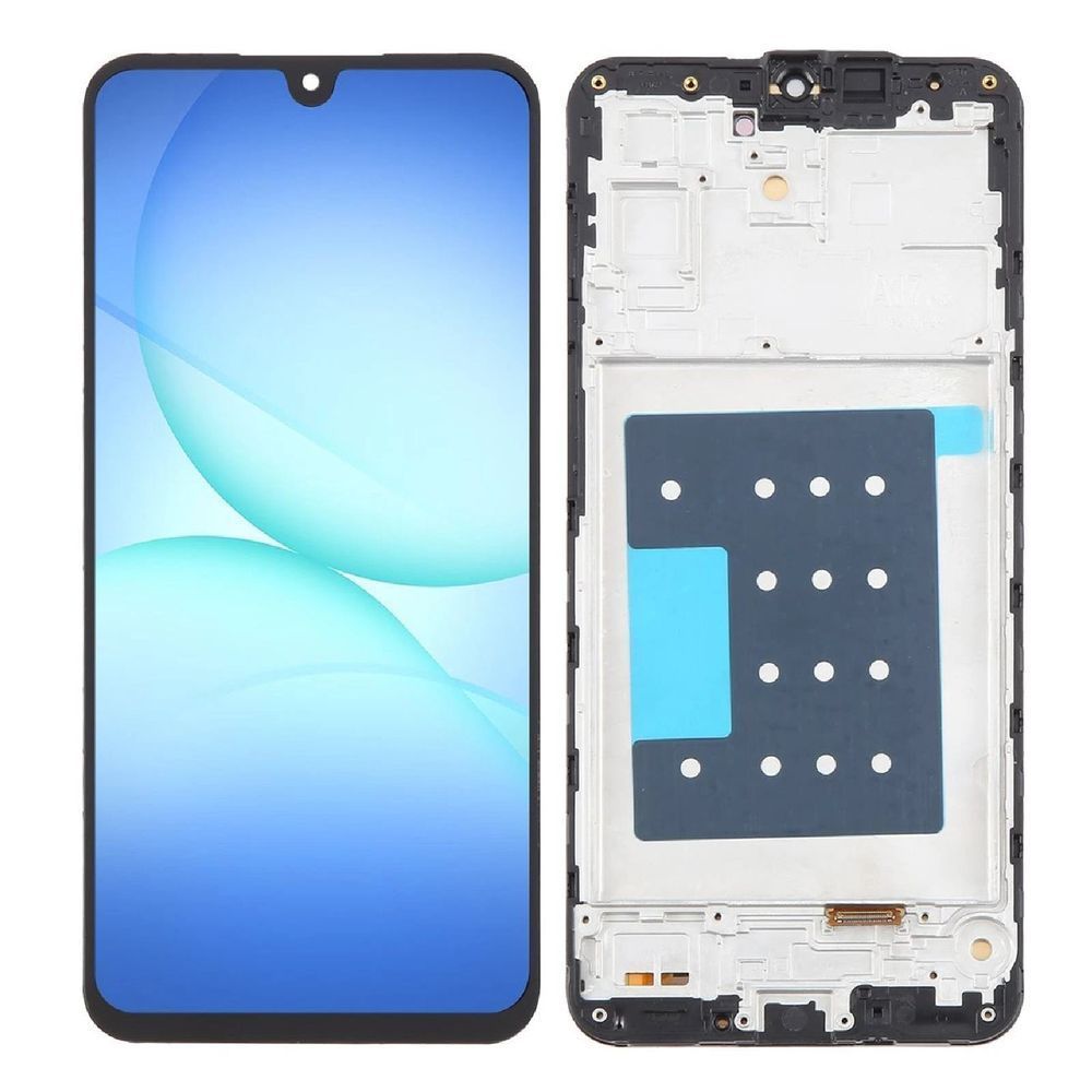Дисплей для Samsung A175 Galaxy A17 4G с рамкой черный IPS 32042 фото