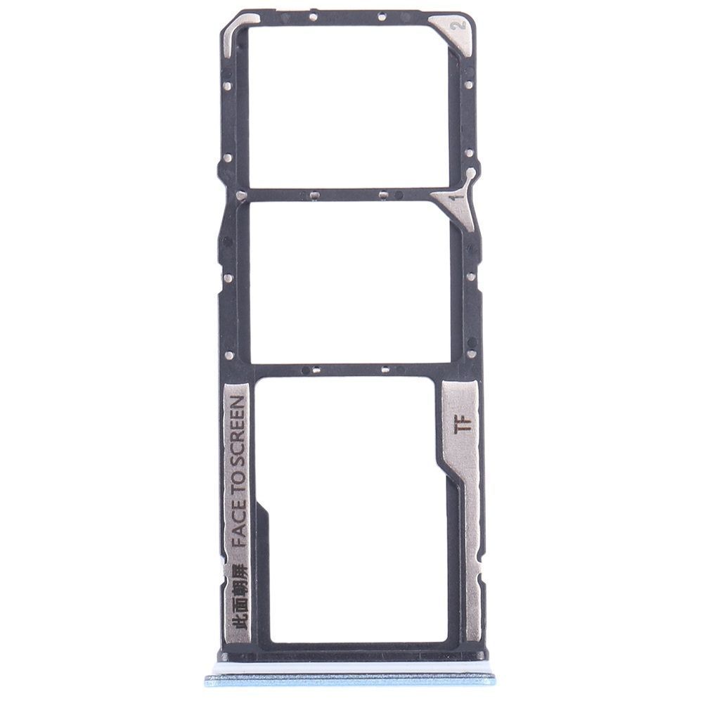 Тримач Sim-карти та карти пам'яті Xiaomi Redmi Note 12 4G блакитний, Ice Blue, на дві Sim-карти 32393 фото