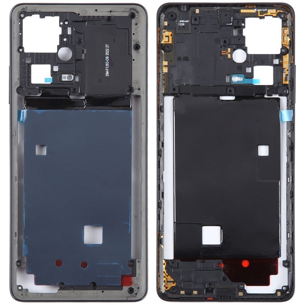 Рамка корпусу для Xiaomi Redmi Note 12 Pro Plus чорная, Obsidian Black 31074 фото
