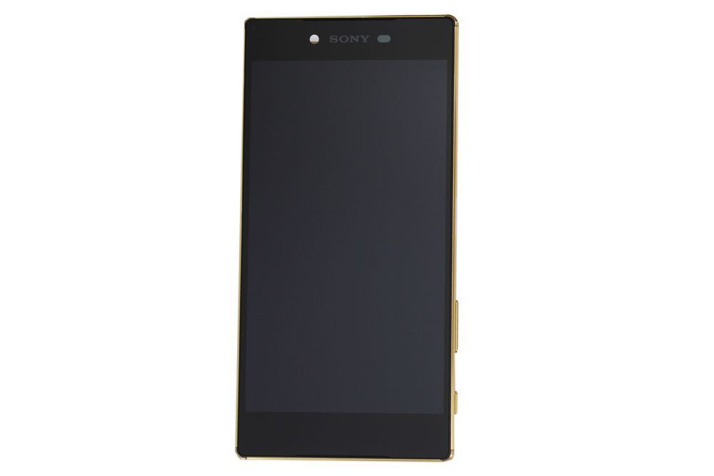 Дисплей Sony E6853 Xperia Z5+ Premium и рамкой золотистый Оригинал Китай 08984 фото