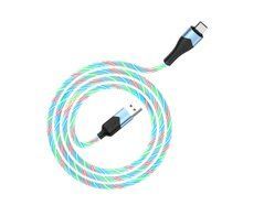 Кабель Borofone BU19 Microusb 1m синий 25872 фото