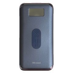 Внешний аккумулятор (Повербанк) Wesdar WS2 Wireless LCD 10000mah Blue 15075 фото