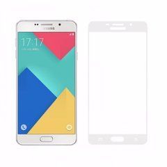 3D Защитное стекло для Samsung A510 Galaxy A5 (2016) белое 11760 фото