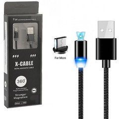 Кабель магнитный X-Cable 360 Micro-USB 1 метр 11161 фото