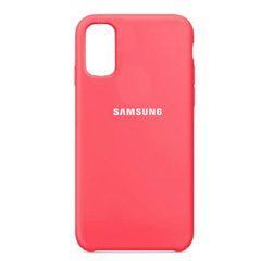 Чехол силиконовый Silicone Case для Samsung A315F A31 (2020) Pink 17462 фото
