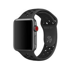 Ремешок для смарт-часов Apple Watch 38/40mm Nike Sport Band Anthracite Black, размер S/M 14762 фото