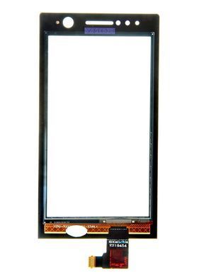 Сенсор (тачскрин) Sony ST25i Xperia U черный 00600 фото