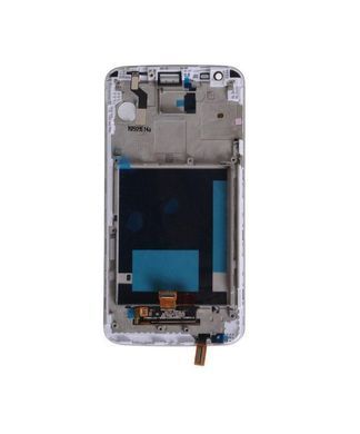 Дисплей для LG D802 G2, D805 G2 з рамкою білий Оригінал Китай 04247 фото