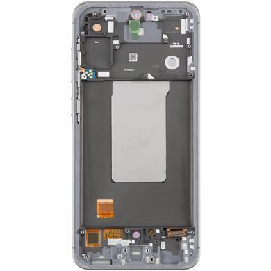 Дисплей для Samsung A566B Galaxy A56 5G чорний з рамкою OLED Хайкопія 31642 фото