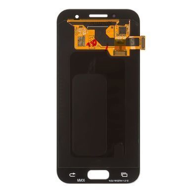 Дисплей для Samsung A320F Galaxy A3 2017 золотистий (GH97-19732B) Оригінал 05932 фото