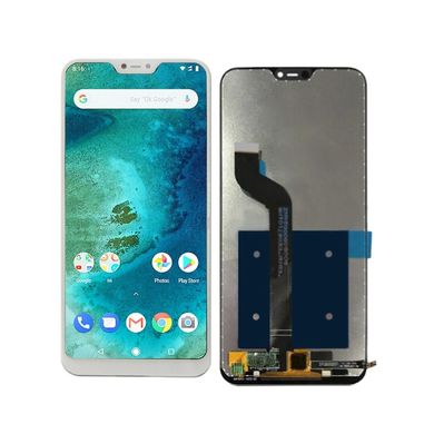 Дисплей для Xiaomi Mi A2 Lite, Redmi 6 Pro білий 11971 фото